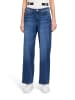 BETTY & CO High Waisted-Jeans mit weitem Bein in Blau