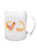 Mr. & Mrs. Panda Teetasse Huhn Stolz ohne Spruch in Transparent