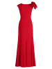 Vera Mont Abendkleid figurbetont in Red Rose
