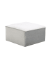 Kayoom Hocker Polsterhocker Presley in silber - grau