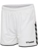 Hummel Hummel Poly Kurze Hose Hmlauthentic Multisport Damen Leichte Design Schnelltrocknend in WHITE