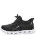 rieker Sneaker Low in schwarz