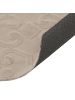 Beliani Kurzflor GANNETT in Beige - (W) 160 x (L) 160 cm