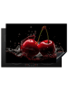 KitchenYeah Herdabdeckplatte Rote Kirschen