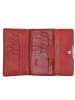 Esquire Helena Geldbörse Leder 18 cm rot