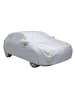 relaxdays Autoabdeckplane "Schrägheck" in Silber - (B)435 x (H)160 x (T)180 cm