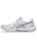 asics Laufschuhe GEL-ROCKET 12 in white/pure silver