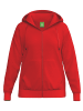 erima Damen Kapuzenjacke in rot