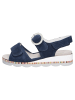 WALDLÄUFER Komfort Sandalen für Damen in blau