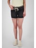 alife and kickin Shorts JanaAK DNM Q in black denim washed