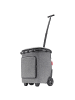 Reisenthel carrycruiser plus - Einkaufstrolley recycelt PET 52.5 cm (black) in frame twist silver