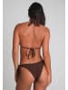 Moda Minx Bikinihose Hoop Tie in Brown
