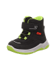 superfit Sneaker High COOPER in Schwarz/Hellgrün