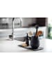 Villeroy & Boch Servierplatte Manufacture Rock 35 cm schwarz in schwarz
