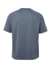JP1880 Kurzarm T-Shirt in blaugrau