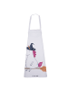 Mr. & Mrs. Panda Küchenschürze Einhorn Hexe ohne Spruch in Weiß