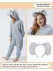 Corimori Corimori Elefanten-Kostüm für Erwachsene Karneval Onesie Damen Herren Elefant Fasching in Grau