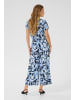 Kaffe Overall KAmira Loose fit in Blue Flower Print
