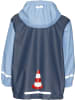 Playshoes Kinder Regenjacke "Regen-Mantel Baustelle" in Blau