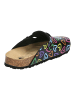 Lico Clog "Bioline Clog Print" in Schwarz