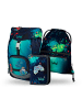 BAAGL 3-tlg. Set: Schulrucksack Airy in Blau Chill