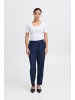 ICHI Casual Hose IXDORTHEA Slim fit in Total Eclipse