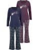 Vivance Active Pyjama in bordeaux, marine