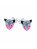 schmuck23 Silber Ohrringe 925 Fuchs 0,7 cm x 0,8 cm