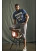 Man's World T-Shirt in blau