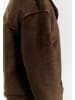 DreiMaster Damen Übergangsjacke Aus Fellimitat in Braun