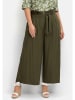 sheego Culotte in dunkeloliv