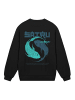 F4NT4STIC Sweatshirt Koi Fish Japan Streetstyle in schwarz