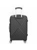 Paradise by CHECK.IN Kingston - 4-Rollen-Trolley 67 cm (lila) in schwarz
