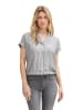 Tom Tailor Bluse BLOUSE STRIPED SHORTSLEEVE in Mehrfarbig