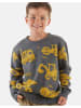 Denokids Pullover Construction Tools in Anthracite Melange