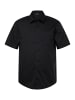 Men Plus Hemd in schwarz