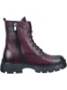 Piazza Schnürstiefeletten in bordeaux