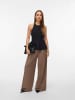 Vero Moda Top mit Schößchen in Black