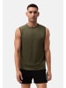 DANISH ENDURANCE Ärmelloses Shirt Sustain Sports Tank in black/olive