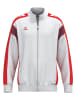 erima Unisex Erwachsene, Erwachsene Trainingsjacke in weiß/rot