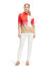 Betty Barclay Strickpullover mit Color Blocking in Red/Pink