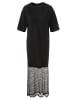 Aniston CASUAL Maxikleid in schwarz