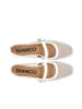 Bianco Mary Jane Schuhe in White