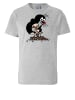 Logoshirt T-Shirt Kleine Maulwurf in grau-meliert