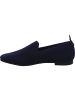 La Strada Slipper in blue knitted