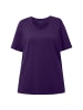Ulla Popken Shirt in tiefes violett