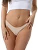Yenita® Strings "Invisible" 3er Pack Nahtloser Tanga in skin