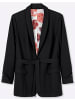 sheego Shirtblazer in schwarz