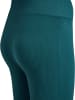 Hummel Sportleggings "Pulse Seamless Rib Mw Tights" in Grün