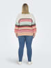 ONLY Carmakoma Strickpullover in Aqua Gray